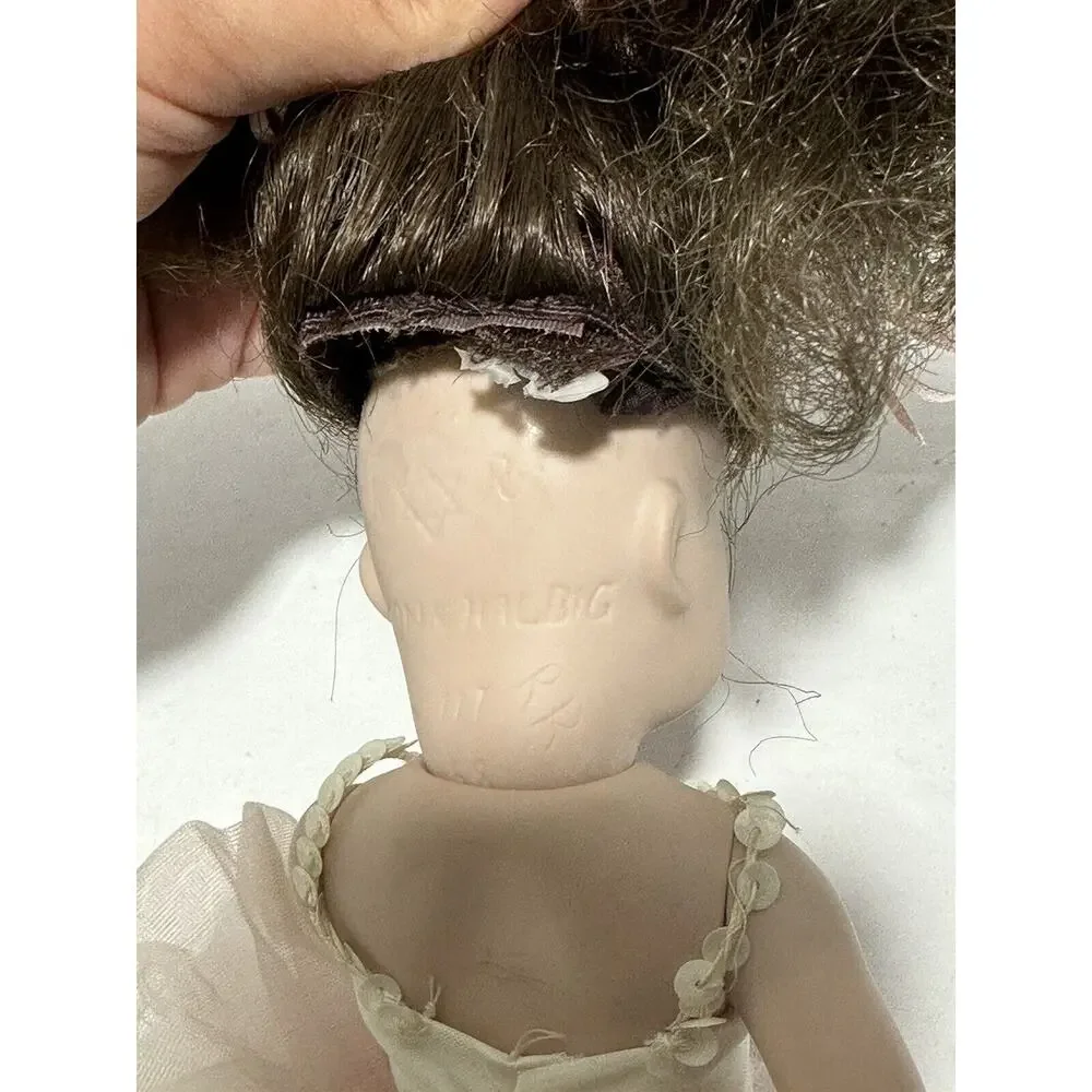 Gorgeous Simon & Halbig Ballerina doll K R 117 58 Brown Hair porcelain body READ